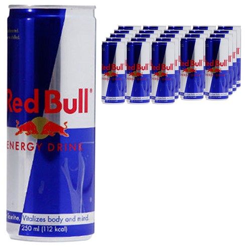 레드불 에너지 드링크, 250ml, 24개