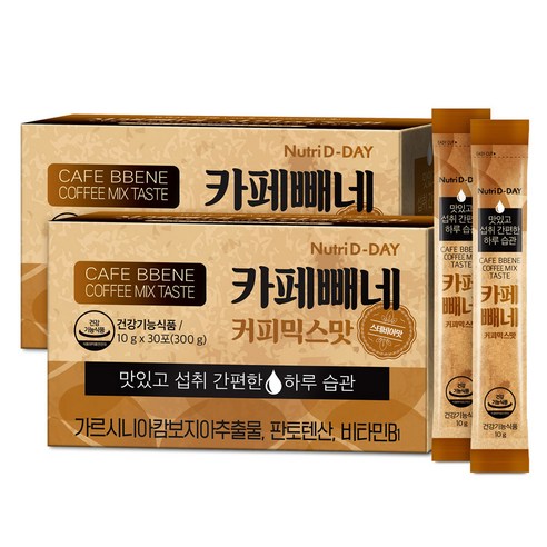 뉴트리디데이 카페빼네 커피믹스맛 30포