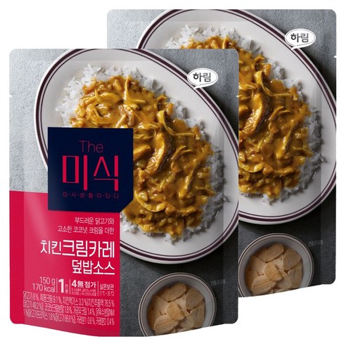 더미식 치킨크림카레 덮밥소스