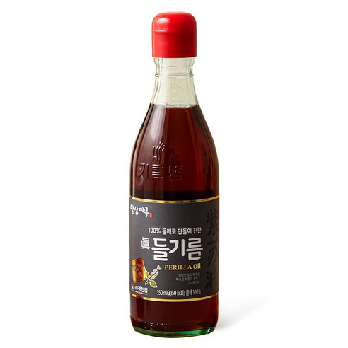 밥상마루 100% 들깨로 만들어 진한 들기름