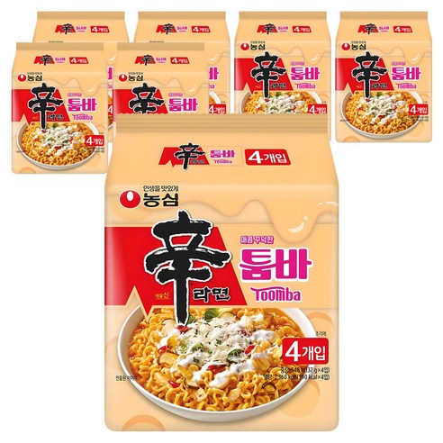 신라면 툼바 137g, 28개