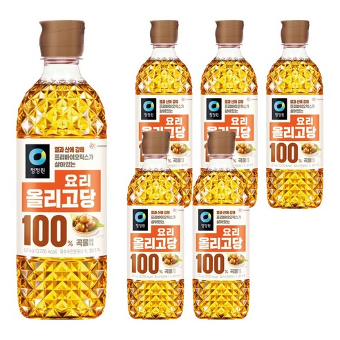 청정원 요리 올리고당, 1.2kg, 6개