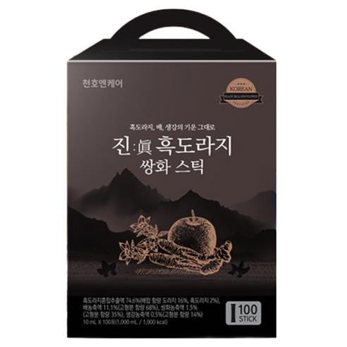 천호엔케어 진 흑도라지 쌍화 스틱