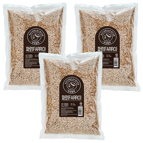 싱싱잡곡 파로, 1kg, 3개