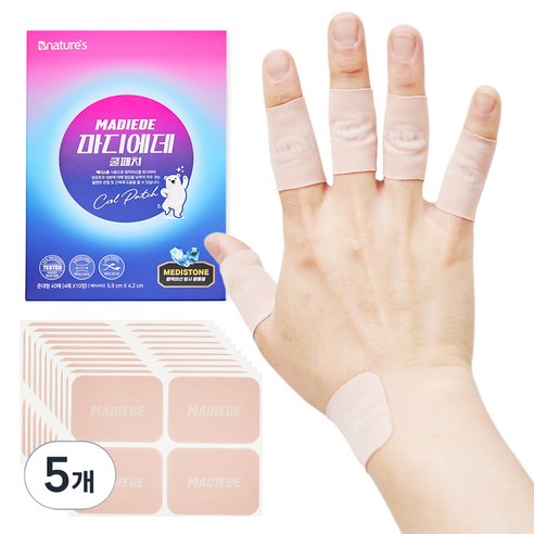 비네이쳐스 마디에데 관절 쿨패치, 5개, 40매입
