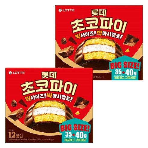 롯데웰푸드 초코파이 12p