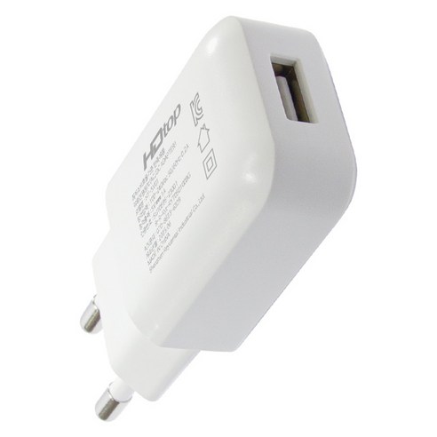 에이치디탑 1포트 DC 5V 1A USB 충전 어댑터 HT-5V01