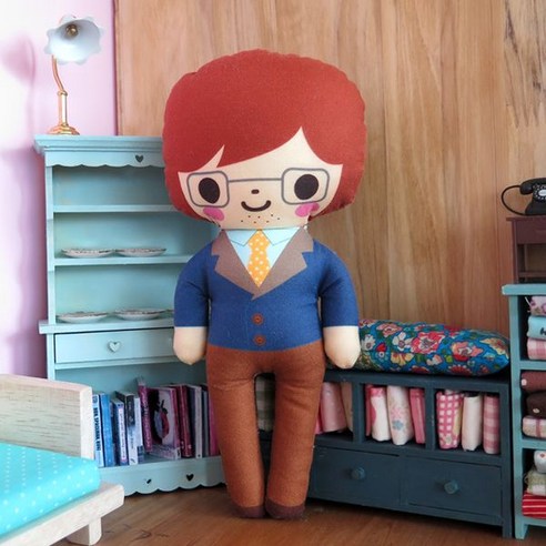 쿠팡! | 아빠 미니미 손인형만들기 diy_ 아빠인형 아빠 미니미 손인형만들기 diy_ 아빠인형