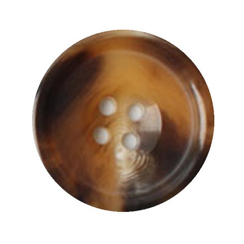동화상가몰 버팔로 이중 각 단추 25mm, 브라운, 10개입