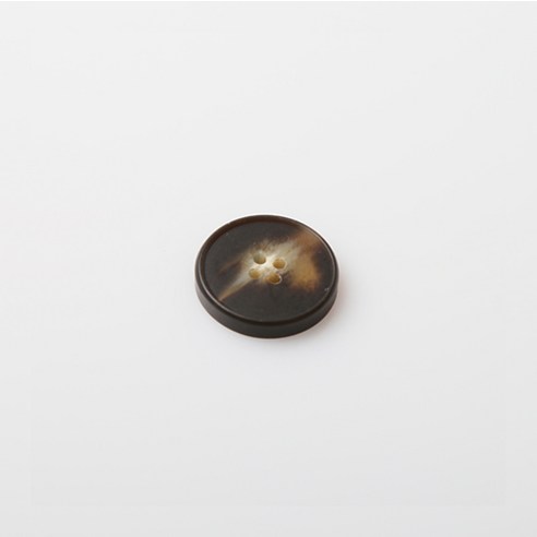 HR빅버튼 가우디 무광 단추 23mm, 라이트브라운, 4개입