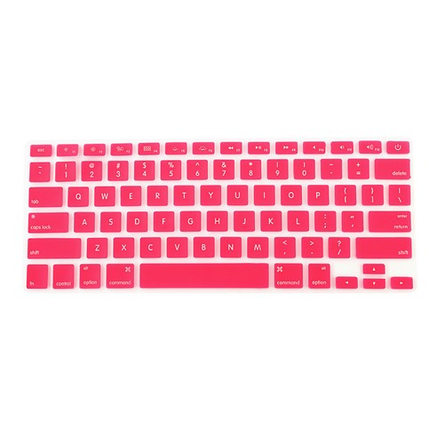 DM 알럽컴 맥북 키보드 보호 커버 A1706/A1707, 핑크, 1개