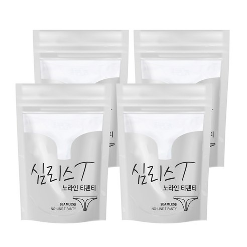 마른파이브 여성 심리스 노라인 티팬티 4p