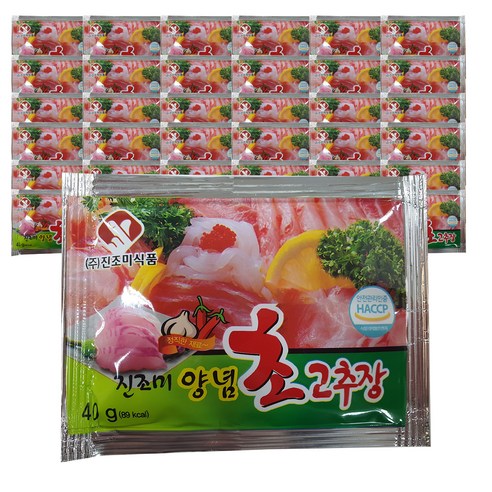 진조미식품 양념 초고추장 10호, 40g, 150개