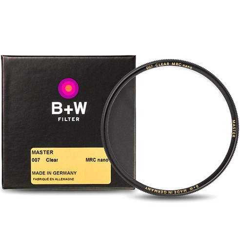 슈나이더크로이츠나흐 B+W MASTER MRC nano 007 CLEAR 필터 62mm