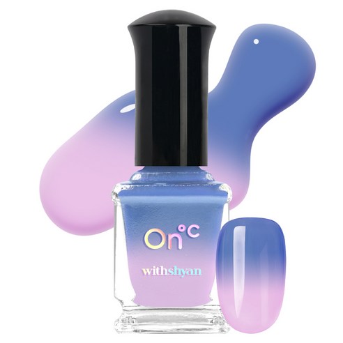 위드샨 온도 변화 네일 매니큐어, 23도봄날의온도, 9ml, 1개