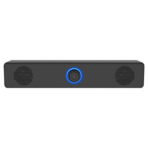 이버프 사운드바 USB 스피커, 블랙, EBS-SG1