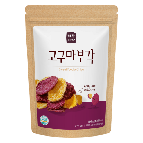 티각태각 고구마부각, 100g, 1개