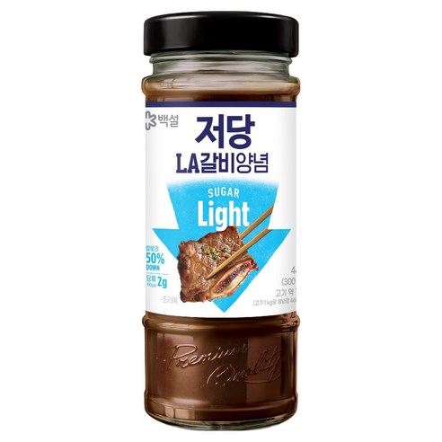 백설 저당 LA갈비 양념