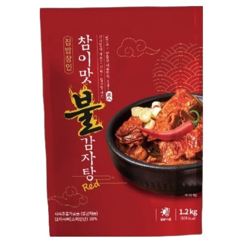 집밥장인 참이맛 불감자탕 레드, 1개, 1.2kg