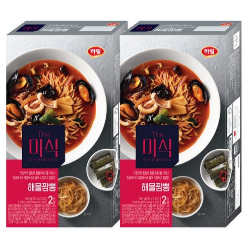 더미식 해물짬뽕 584g