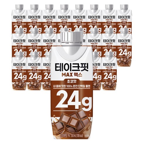 테이크핏 맥스 초코맛 프로틴