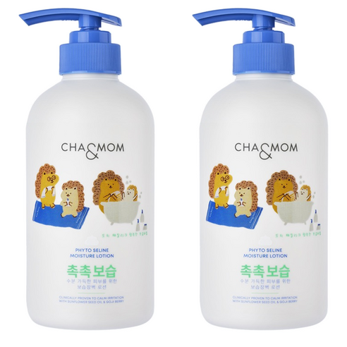 차앤맘 피토세린 모이스처 로션, 500ml, 2개