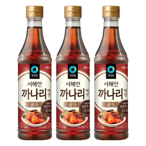 청정원 까나리 액젓 골드