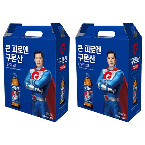 해태htb 영진 구론산 오리지날액 선물세트, 150ml, 40개