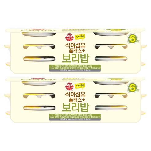 오뚜기 식이섬유플러스 보리밥