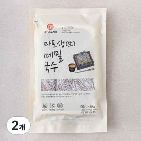 [로켓프레시] 마포식품 마포 생 메밀국수