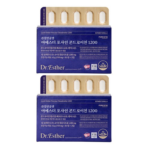 에스더포뮬러 관절연골엔 여에스더 포사인 콘드로이친 1200 42g