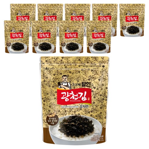 광천김 3대째 달인 김자반