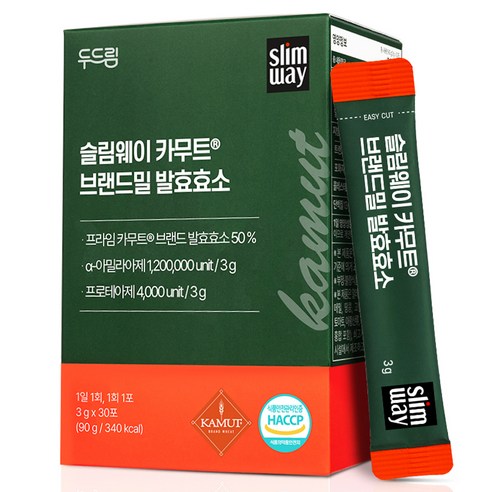 슬림웨이 두드림 카무트 브랜드밀 발효효소