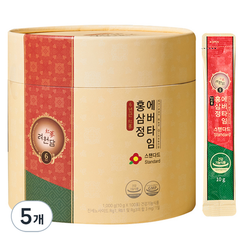 려원담 6년근 홍삼정 에버타임 스탠다드 스틱