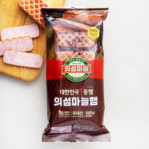 롯데햄 의성마늘햄
