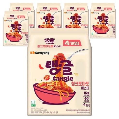 tangle 청크토마토 파스타 105g, 24개