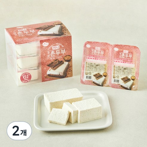 맑은물에 국산 미니촌두부