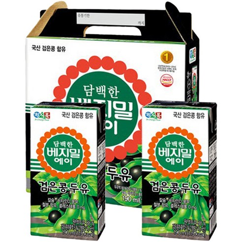 베지밀 에이 담백한 검은콩 두유
