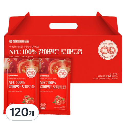 참앤들황토농원 NFC 토마토즙