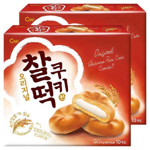 청우식품 찰떡쿠키 오리지날 10P