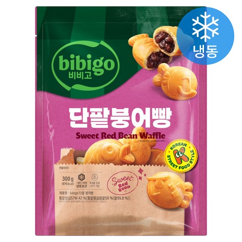 [로켓프레시] 비비고 단팥붕어빵 (냉동)