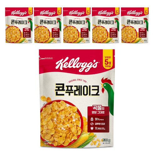 켈로그 콘푸레이크 시리얼