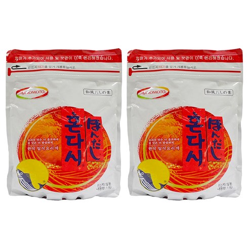 혼다시 조미료, 1kg, 2개