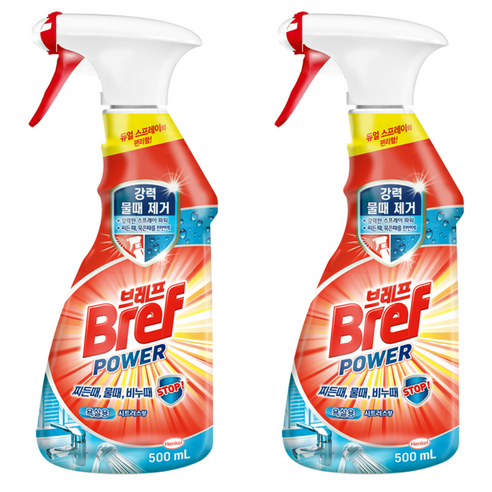 브레프 파워 욕실세정제 500ml 2개