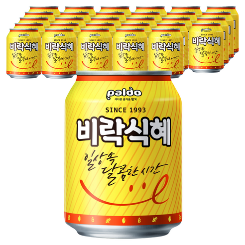 팔도 비락식혜, 238ml, 48개