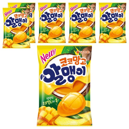 오리온 코코망고 알맹이 젤리