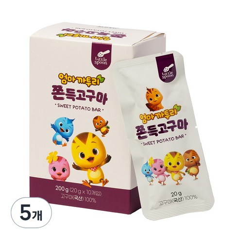 리틀스푼 엄마까투리 쫀득고구마 10p