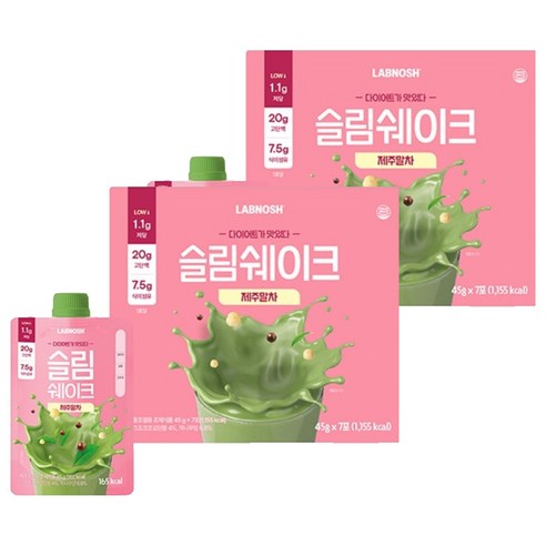 랩노쉬 슬림쉐이크 제주말차