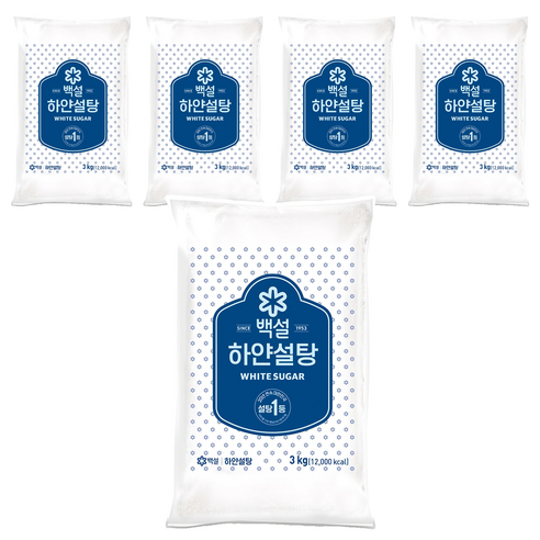 백설 하얀설탕