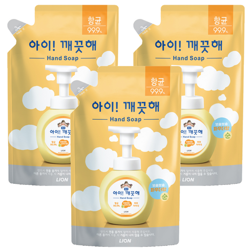 99.9% 세균 제거 효과와 자극 완화 포뮬러를 겸비한 국민 핸드워시 리필용. 봄철 잦은 손 씻기에도 손이 거칠어지지 않는 항균 핸드워시. - 1